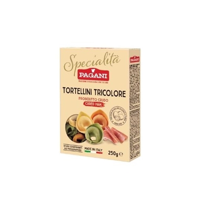 Picture of PAGANI HAM TORTELLINI TRICOLOR 250GR